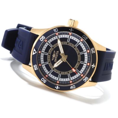 622-337 - Invicta Men's Specialty Sport Quartz Stainless Steel Polyurethane Strap Watch