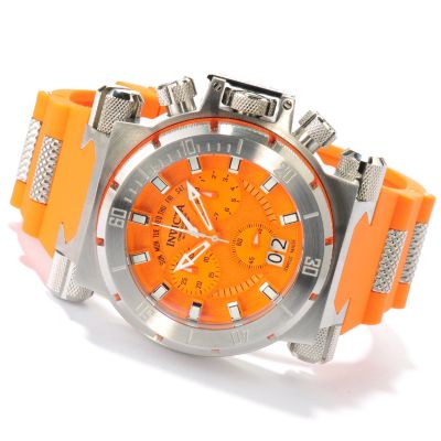 622-378 - Invicta Men's Coalition Force Swiss Made Quartz Chronograph Polyurethane Strap Watch