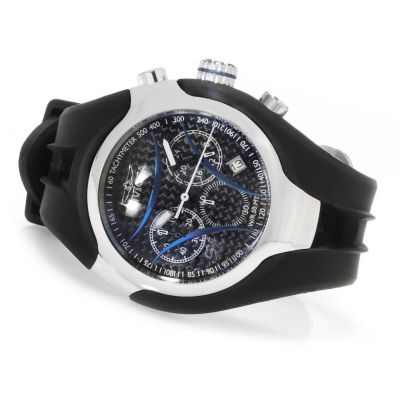 622-685 - Invicta Men's S1 Rally Quartz Chronograph Polyurethane Strap Watch w/Three-Slot Dive Case