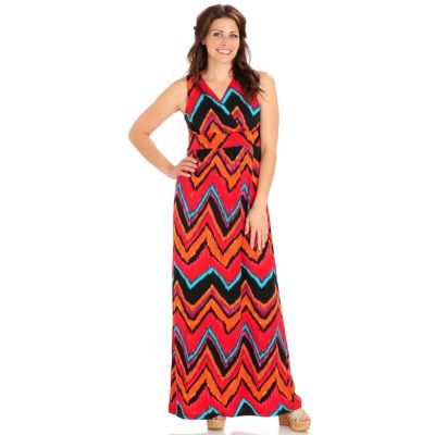 Kate & Mallory All-Over Print Maxi Dress