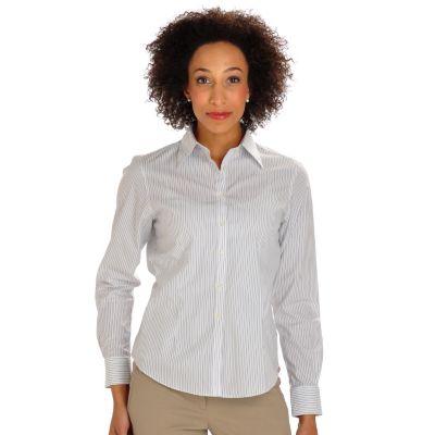 Brooks Brothers Spago Simple Stripe Blouse