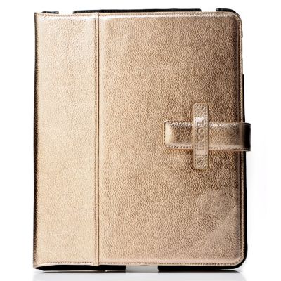 704-101 - Bodhi Pebbled Leather iPad 1 Easel/Case