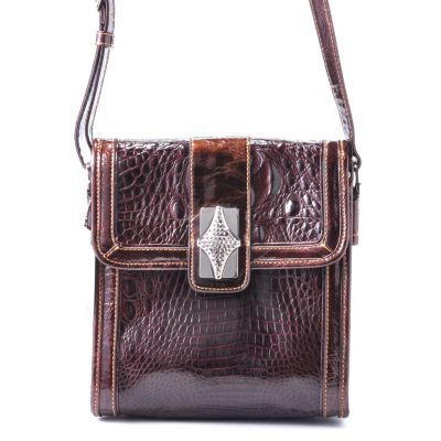 MADI CLAIRE PRESLEY CROCO EMBO LTHR ORGANIZER