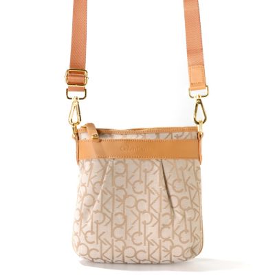 704-503 - Calvin Klein Handbags Logo Jacquard Swingpack