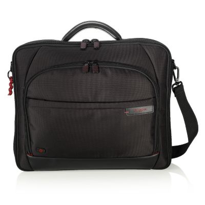 XENON SHOCK ABSORBER BRIEFCASE-BLACK/RED