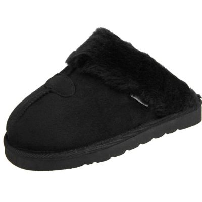 706-820 - Journee Collection Women's Faux Suede Backless Slippers