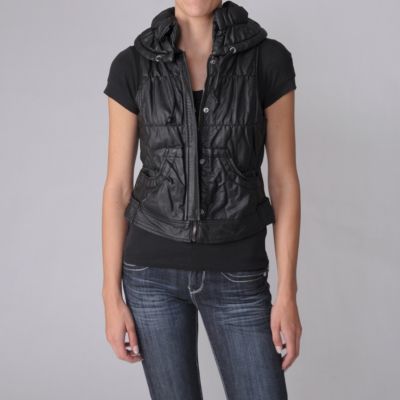 708-382 - Ci Sono Juniors Faux Leather Vest
