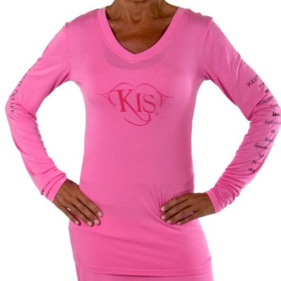 709-353 - KIS&REG; Fashions Luxury Long Sleeved V-Neck Top