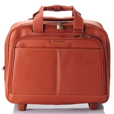 HARTMANN BELTING LEATHER EXPANDABLE MOBILE TRAVELER