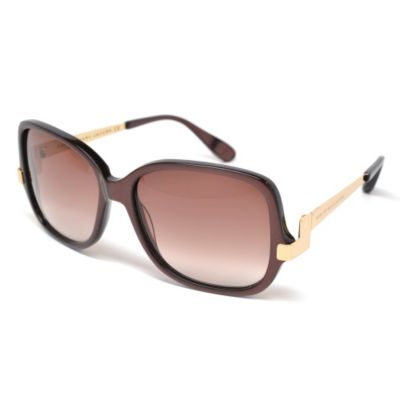 709-767 - Marc By Marc Jacobs Women's Chocolate Gold Designer Sunglasses 