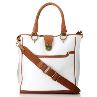Dressage Leather Perforated Tote