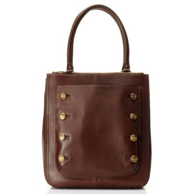 Brooks Brothers Burnished DB Button Hobo