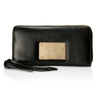 710-019 - Jack French London Leather ''Motcomb'' Zip Around Wallet