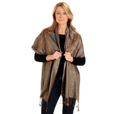 Brooks Brothers Houndstootch Jacquard Scarf