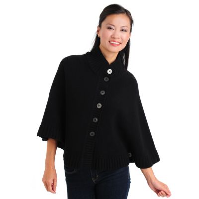 Brooks Brothers Merino Wool Cape