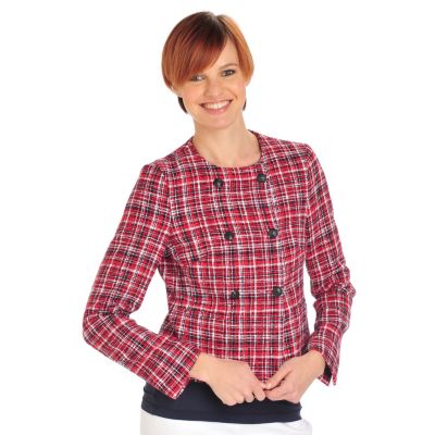 710-087 - Brooks Brothers&reg; Cotton Double Breasted Fully Lined Woven Jacket