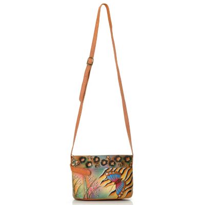 Anuschka Small Crossbody w/ Front Pocket