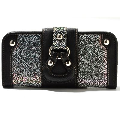 710-264 - Madi Claire ''Wendi'' Snake Printed Leather Wallet