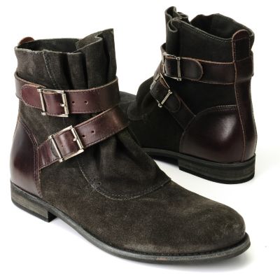 Matisse Hunter Short Boots with Strap and Buckle