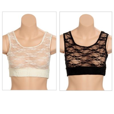 Halftee 2 Pack Lace Tank