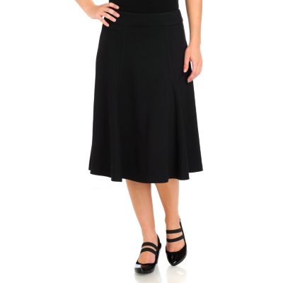 WD.NY A-line Flowy Ponte Skirt