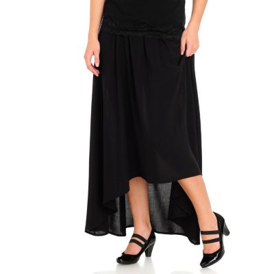 WD.NY Hi Low Maxi Skirt