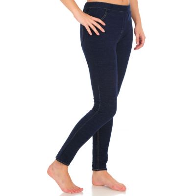 710-590 - WD.NY Stretch Knit Two-Pocket Jean Leggings 