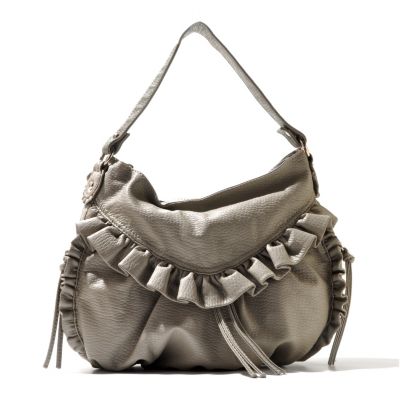 Red by Marc Ecko Ruffled Hobo
