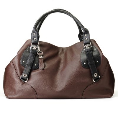 B-Collective by Buxton "Milano Collection" Leather Short Shoulder Bag