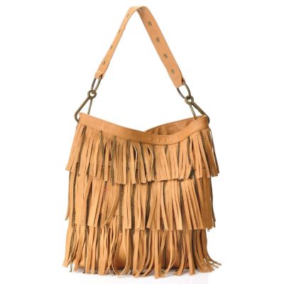 711-080 - Carlos by Carlos Santana ''On the Fringe'' Fringe Detailed Shoulder Bag 