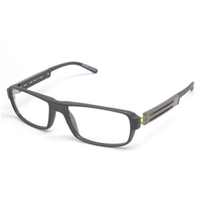 711-210 - Oga 6626O NV028 Matte Black Unisex Designer Eyeglasses
