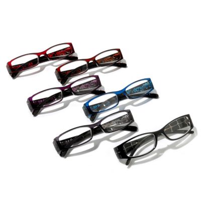 711-293 - Savoy Statement Set of Six Rhinestone Embellished Readers