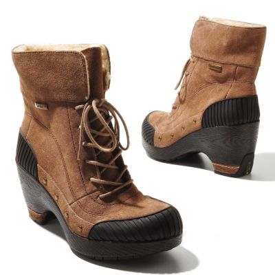 Jambu Netherlands Lace Up Short Boot