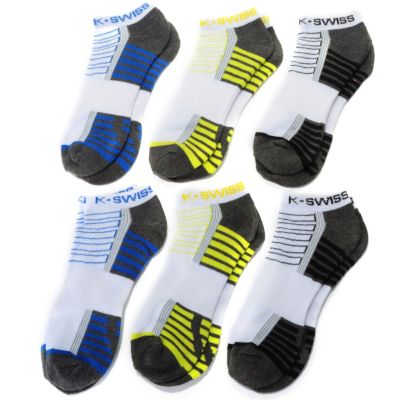 K-Swiss Men's 6-Pack Socks