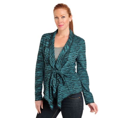Kate & Mallory Tie Front Knit Jacket