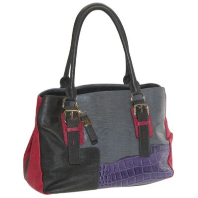 711-911 - Buxton&reg; Victoria Leather Satchel Bag