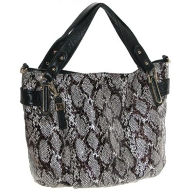 711-912 - Buxton&reg; Margaret Belted Leather Tote Bag