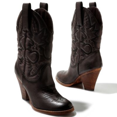 711-958 - MIA Faux Leather ''Larah'' Western Style Boots