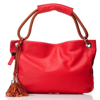 BUXTON "LUCCA" Leather Shoulder Bag