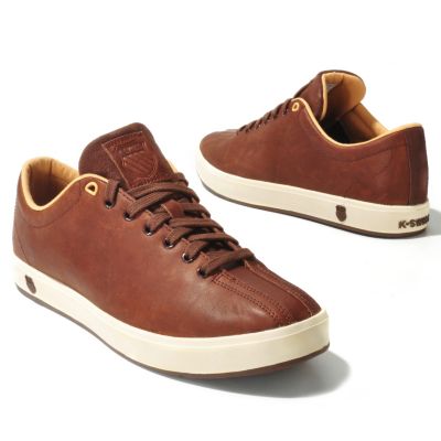 712-067 - K-Swiss&reg; Men's Leather "Clean Classic" Sneakers