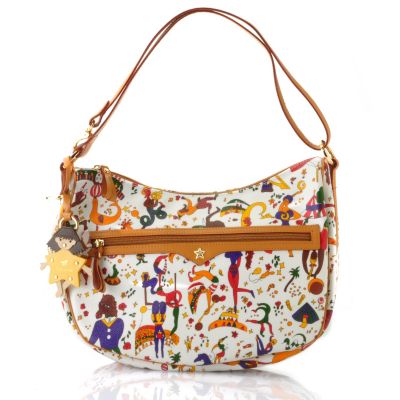 Piero Guidi Leather Magic Circus "Stella" Hobo