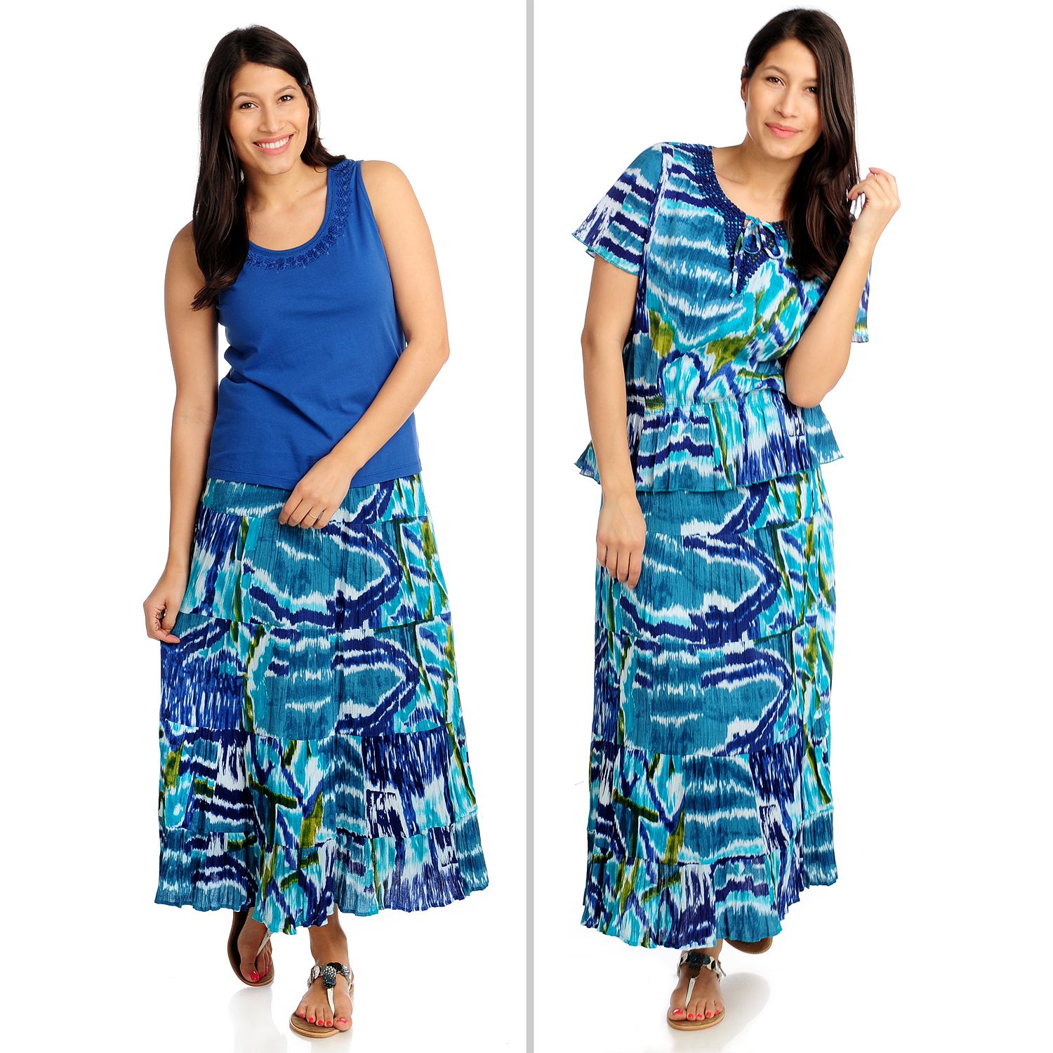 three piece maxi