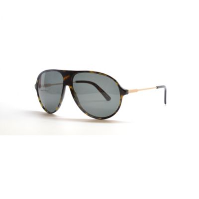 712-805 - Gucci Women's Rose Gold Havana Designer Sunglasses 