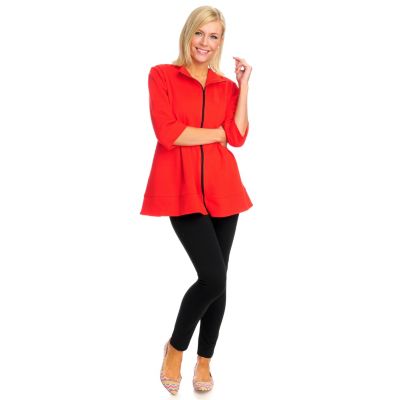 712-882 - OSO Casuals French Terry Zip Front Jacket & Legging Set