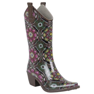713-090 - Hailey Jeans Co. Women's Cowboy Rainboots