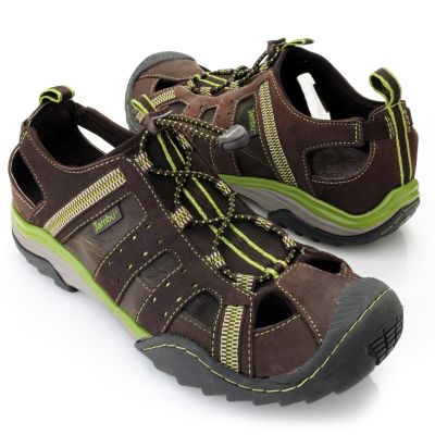 713-296 - Jambu Men's Leather "Outrider" Slip-on All Terrain Sneakers