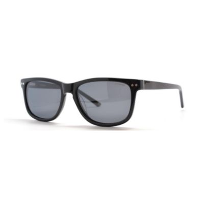713-651 - Polaroid Unisex Black Polarized Designer Sunglasses