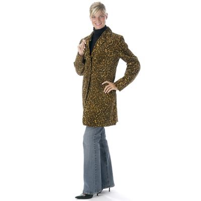 Pamela McCoy Notch Collar Velvet Jacket