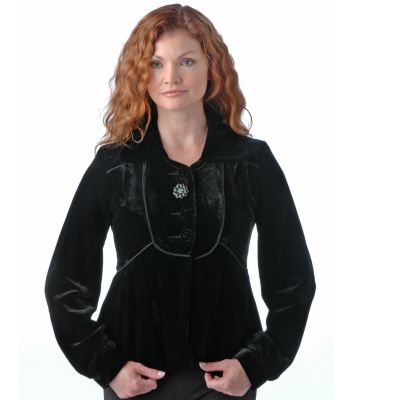 Debbie Shuchat Velvet Jacket