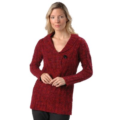 Curio V-Neck Textured Sweater